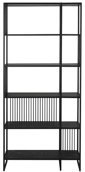 DEVIN könyvespolc fekete