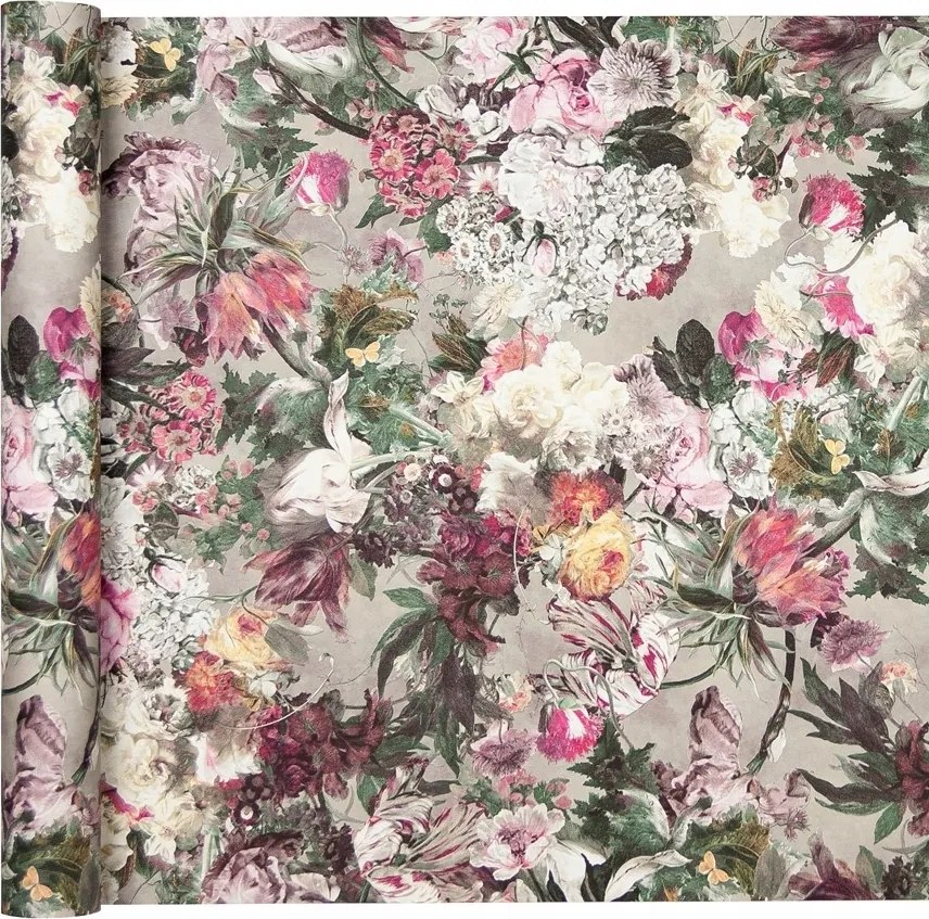 Tapéta Apró virágok 229929 többszínű papír