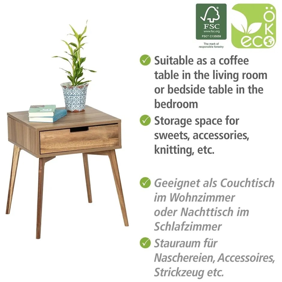 Tárolóasztal Acacia – Wenko