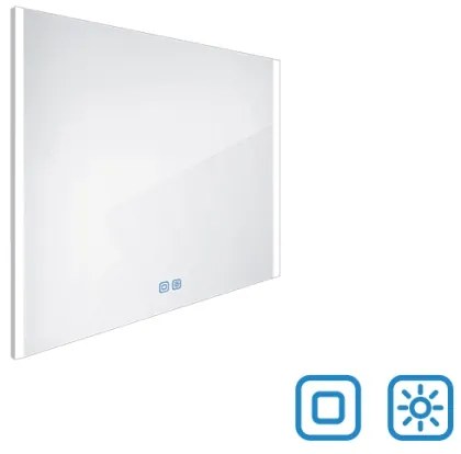 NIMCO ZP 11003VX - LED háttérvilágítású fürdőszobai tükör 3000-6500K 70x80 cm IP44