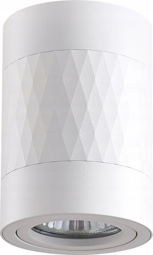 Mennyezeti Lámpa Rubin Rombusz GU10 Fehér