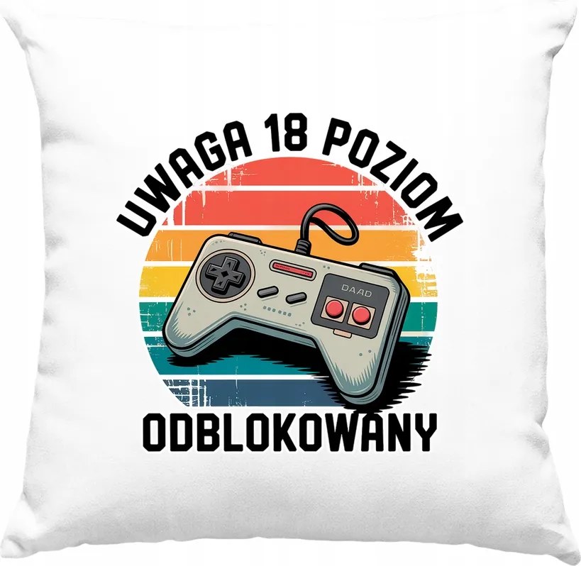 Párna 18 éves tizennyolcadik születésnap játék 5 fehér