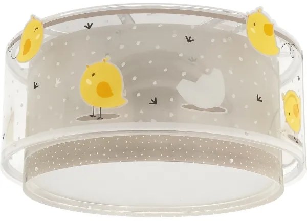 Dalber 76876 - Gyerek mennyezeti lámpa BABY CHICK 2xE27/15W/230V