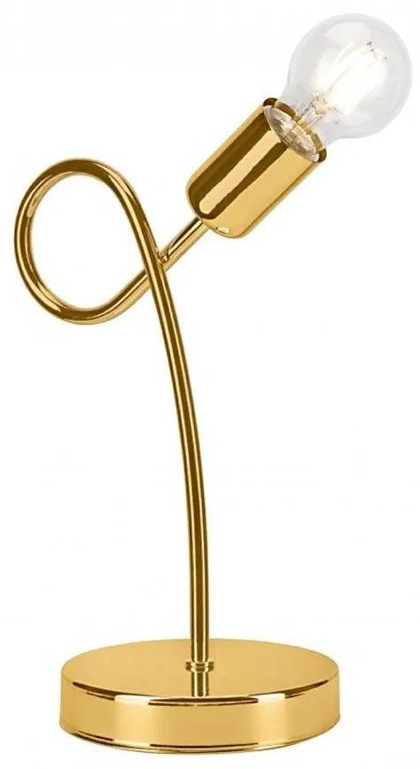 CAMILLA asztali lámpa 1xE27/60W/230V arany színben