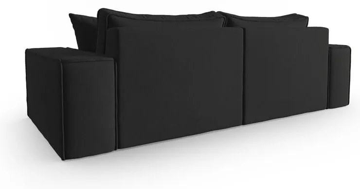 Fekete kanapé 212 cm Mike – Micadoni Home