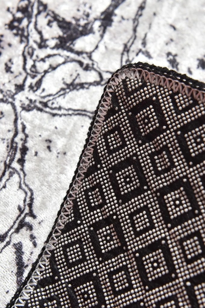 Marble fehér fürdőszobai szőnyeg