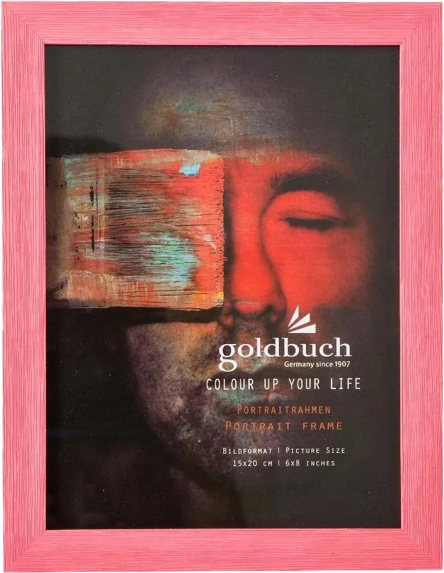 Keret 15x20 piros-pasztell Goldbuch loft style