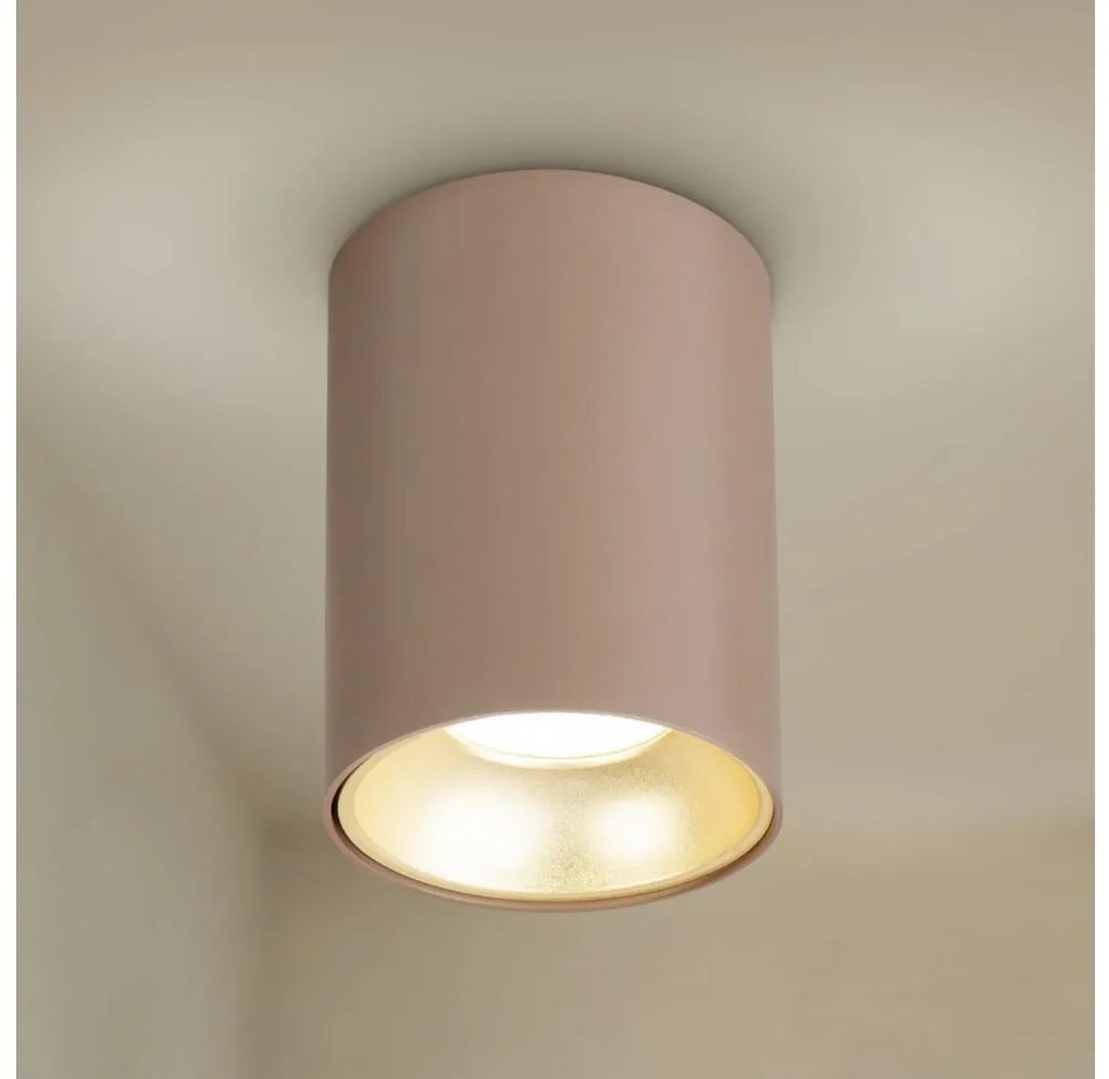 Brilagi - LED RGBW dimmelhető spotlámpa TRINE 1xGU10/30W/230V bézs/arany