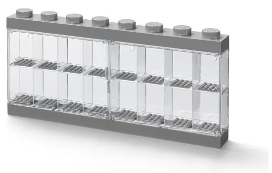 Szürke gyűjtőszekrény 16 minifigurához - LEGO®
