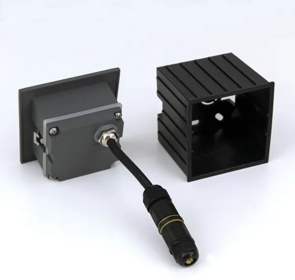 Orion AL 11-1217 - LORO LED beépíthető lámpa 2W 230V IP65 antracit