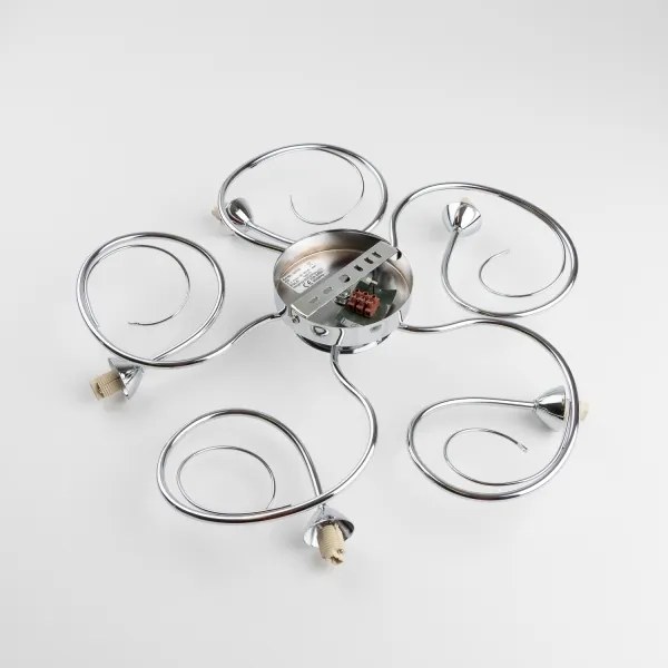 Eglo 32103 - LED felületre szerelt csillár VELAGO 5xG9/33W/230V fényes króm