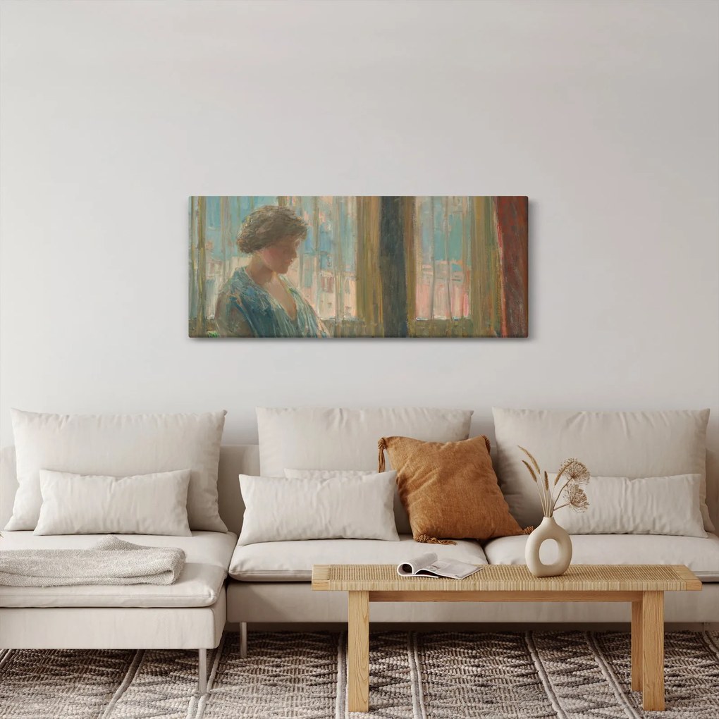 Kép - Childe Hassam, The New York Window, reprodukciók (120x50 cm)