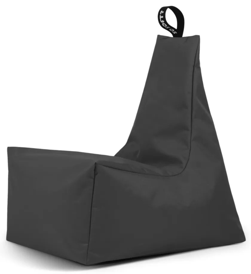 Szürke gyerek babzsákfotel Icy M – So Soft?