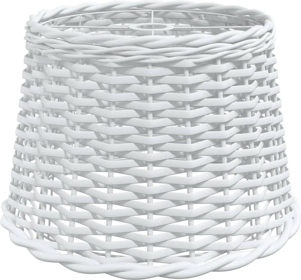 vidaXL fehér fonott mennyezeti lámpaernyő Ø40 x 26 cm