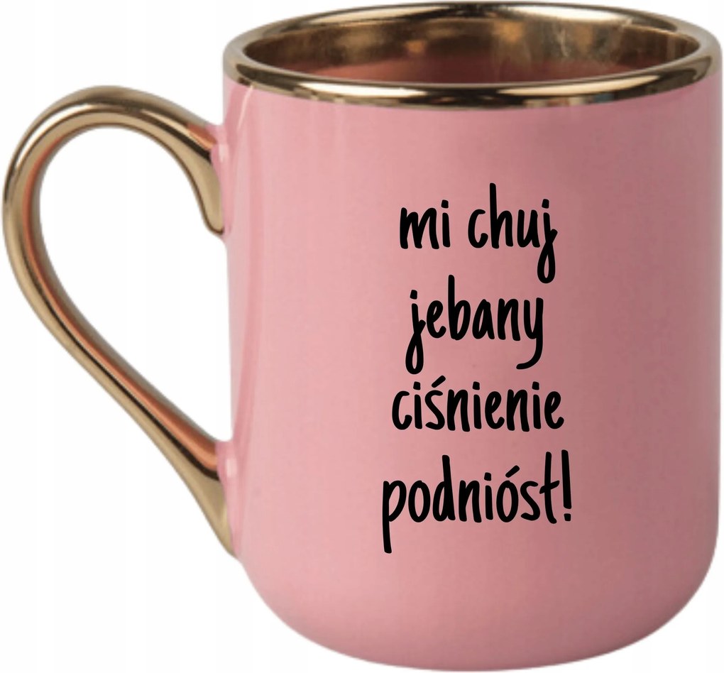 Bögre Elegáns Rózsaszín Arany Rant Vicces Ajándék Nekem Nyomás Emelte