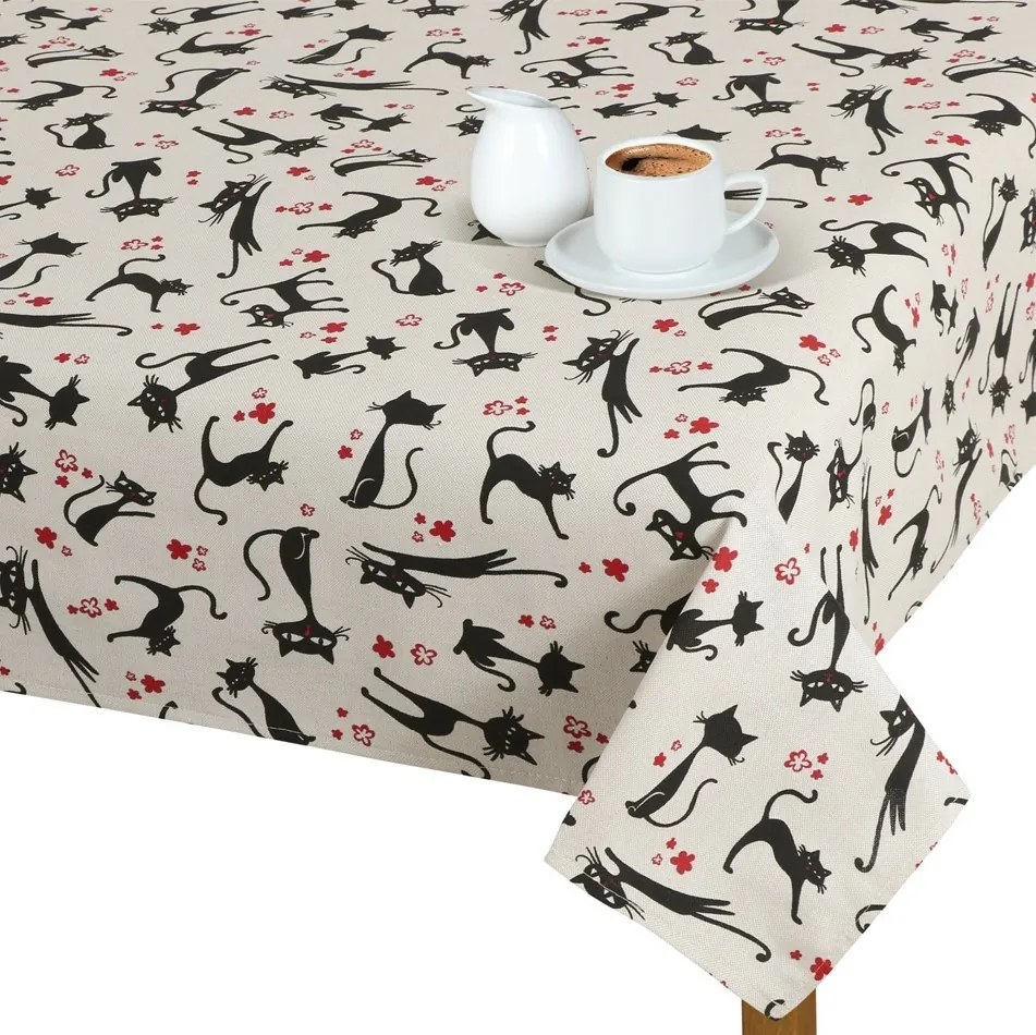 Bellatex  Ivo Cica abrosz fekete, 120 x 140 cm, 120 x 140 cm