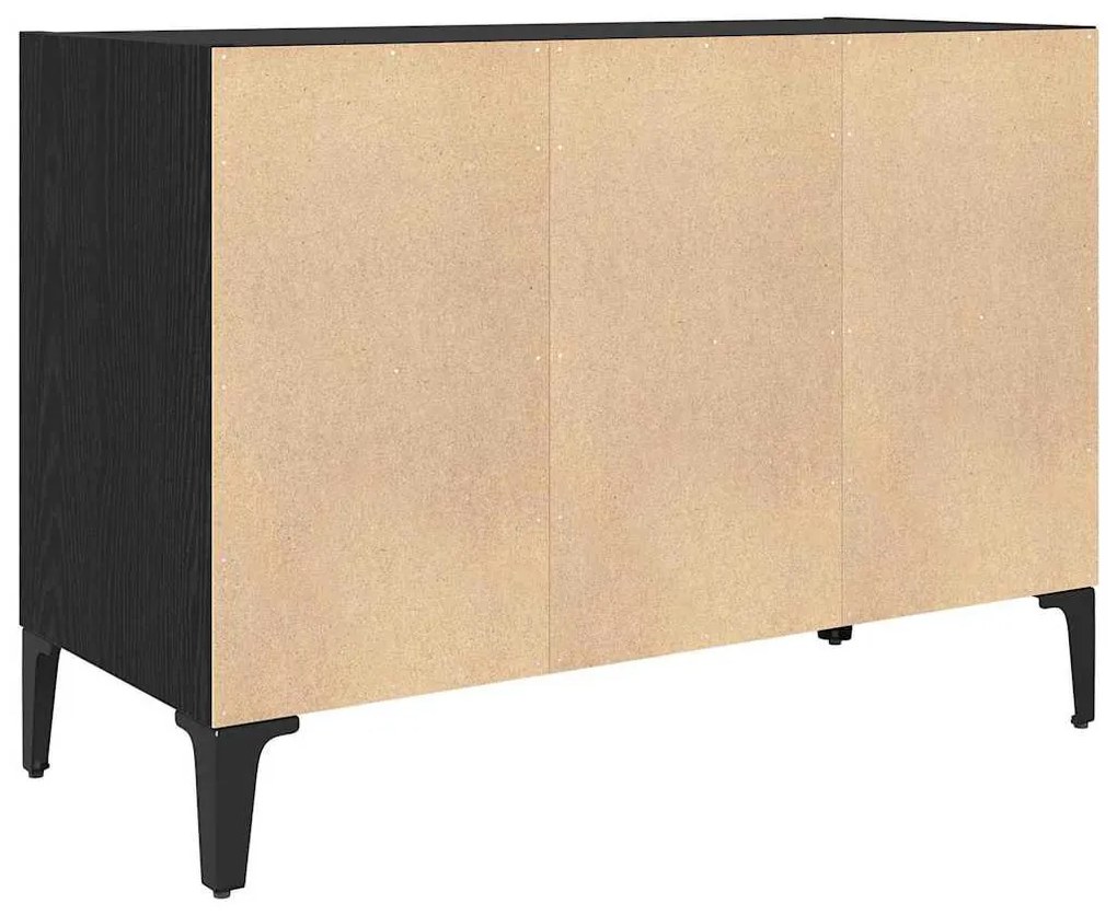 vidaXL TV szekrény garnitúra Fekete 69,5 x 30 x 50 cm Faanyag