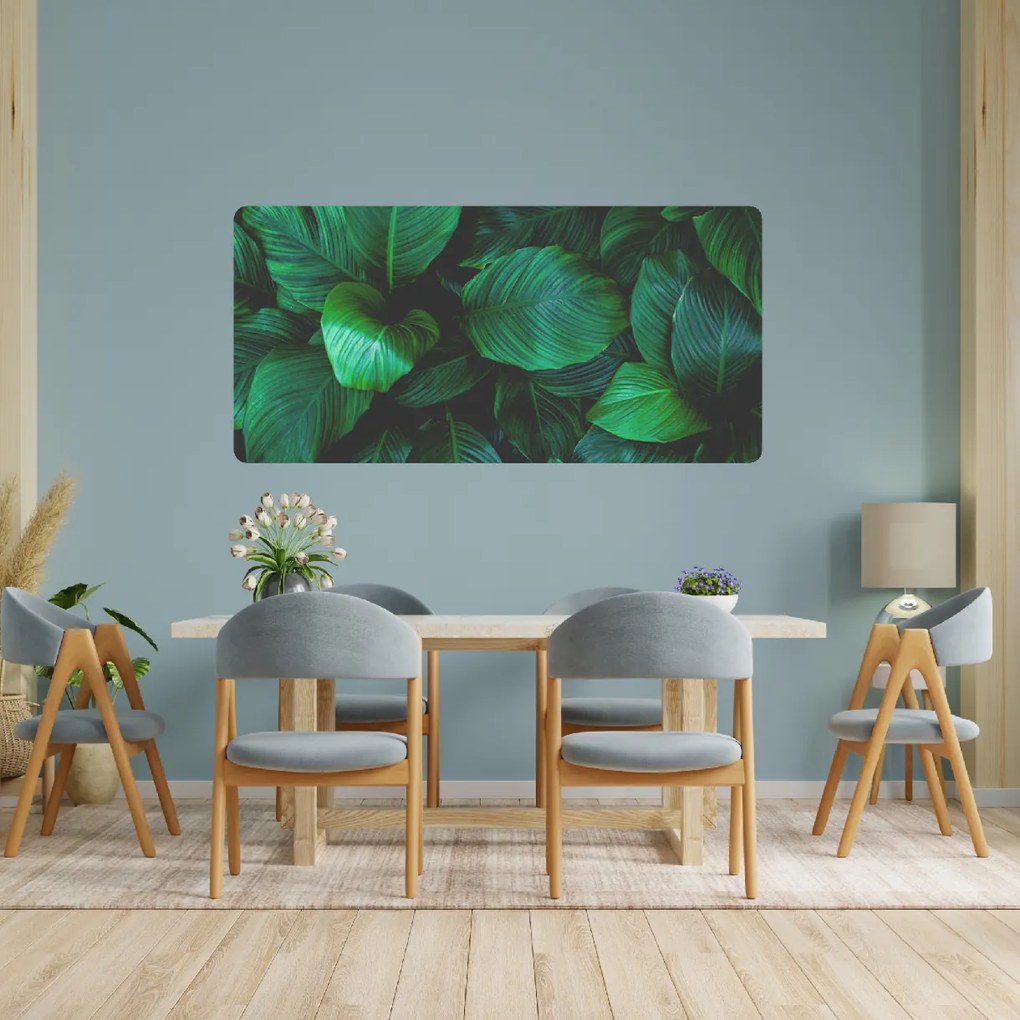 PIPPER. Öntapadós textiltapéta "Levelek"