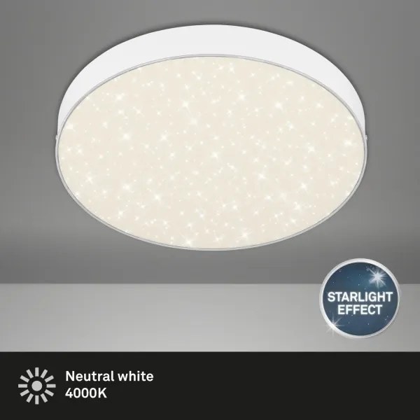 Briloner 7074-416 - LED Mennyezeti lámpa STAR SKY LED/21W/230V átm. 28 cm fehér