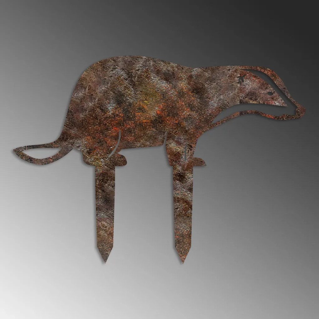 Badger fém kerti dísztárgy, 32×45 cm – TR565TNL1292
