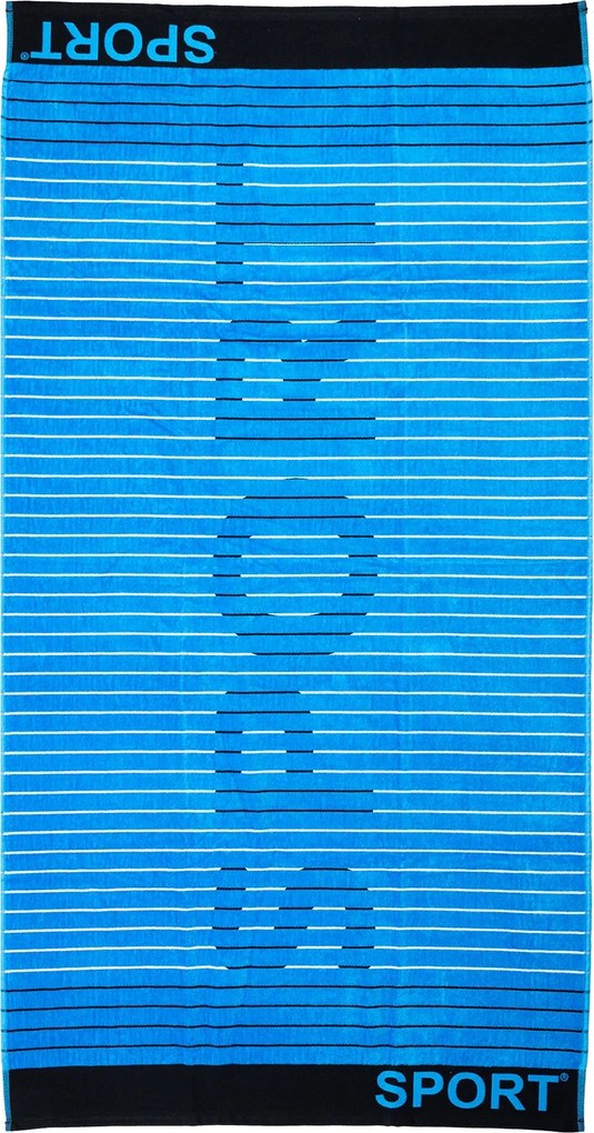 SPORT Strandtörölköző kék 165x90cm