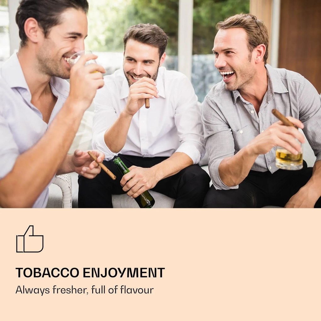 Klarstein El Presidente 37, humidor, 37 liter, 2 fiók, 1 cédrusfa rekesz