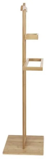 Bambusz ruhaállvány Compactor Bamboo, barna