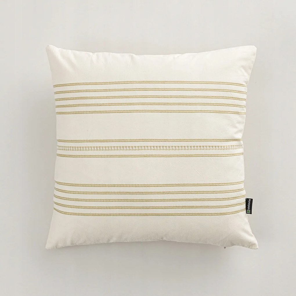 Linea Sand párnahuzat 45x45 cm krémszínű