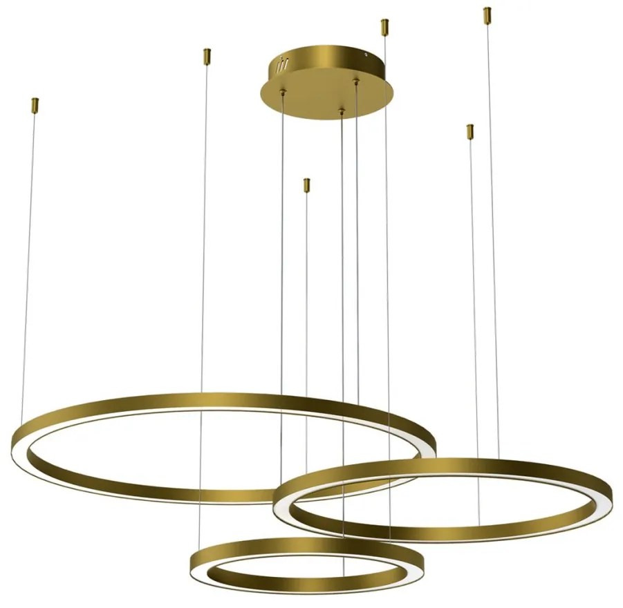 MILAGRO ML8790 GALAXIA Modern Led Függesztett Lámpa Arany LED IP20
