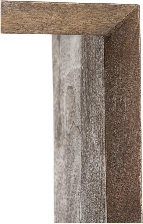 Natúr színű mangófa könyvespolc 95x190 cm Sondrio – Light &amp; Living