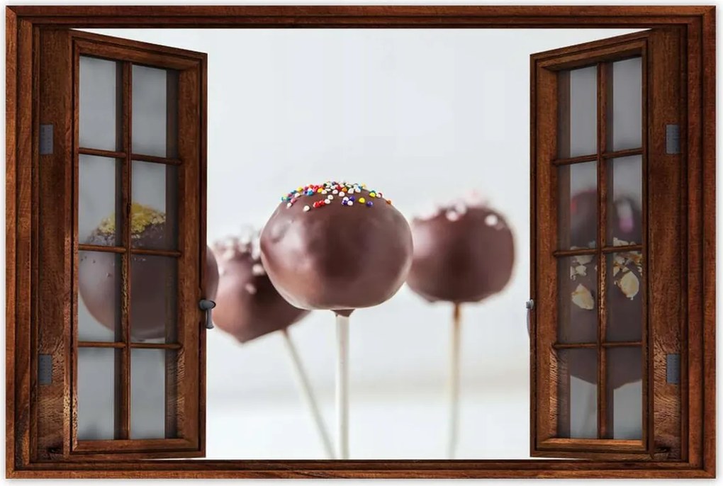 Poszterek 90x60 Csokoládé nyalókák