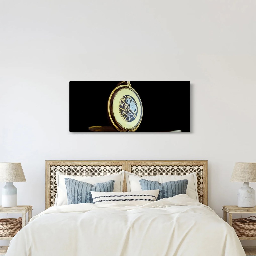 Arany zsebóra képe (120x50 cm)