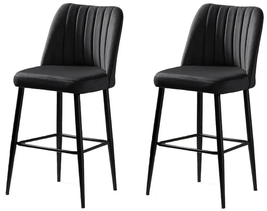 Vento Anthracite bárszék szett, 2 db, 2 db