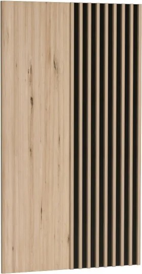 Lamellás fali panel artisan tölgy színben MODERNO C-11