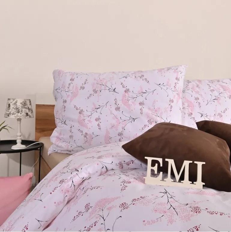 EMI Sakura pamut ágyneműhuzat, A standard egyszemélyes ágy szett tartalma: 1x 140x200 + 1x 70x90