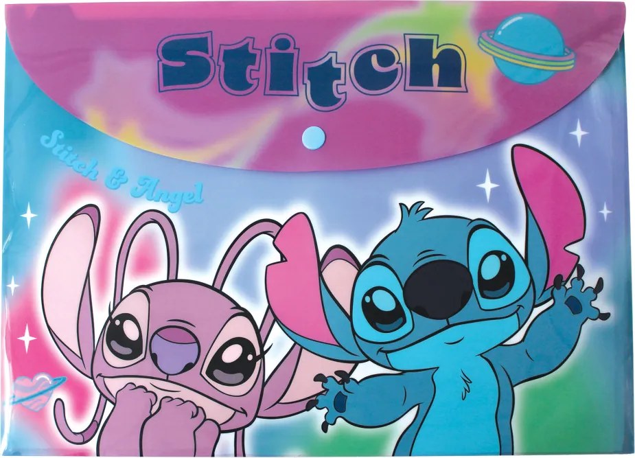 Disney Lilo és Stitch, A csillagkutya Universe A/4 irattartó tasak