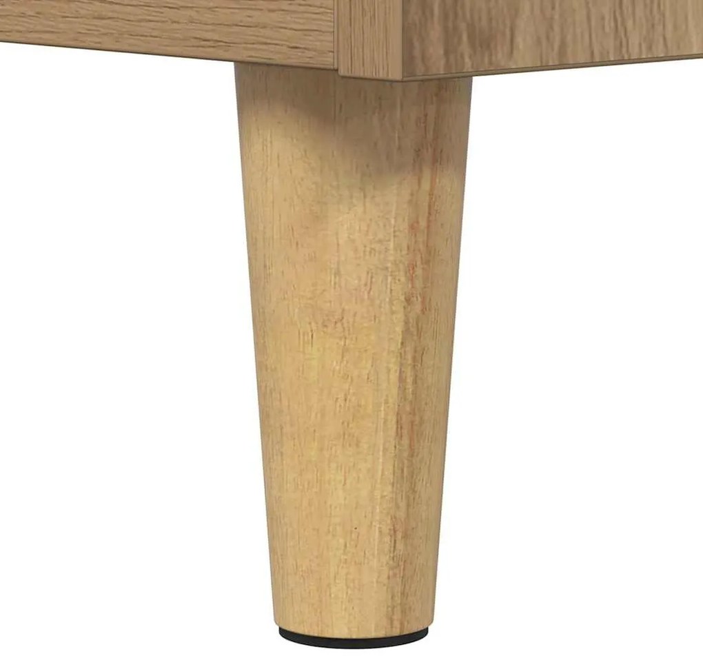 vidaXL Dohányzóasztal fiókkal Artisan tölgy 90 x 50 x 26.5 cm Faanyag