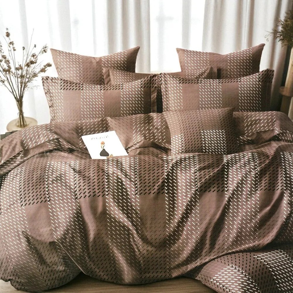 Homa ALEVA MODERN 3 részes flanel ágynemű 140x200 cm