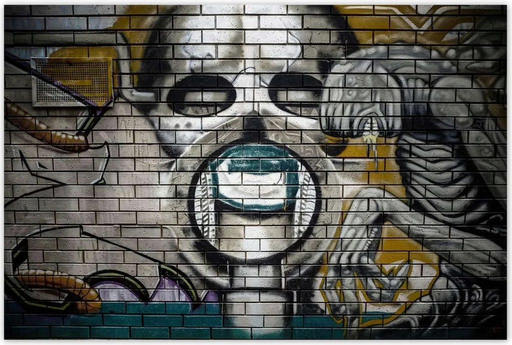 Poszterek 120x80 Graffiti Utcaművészet