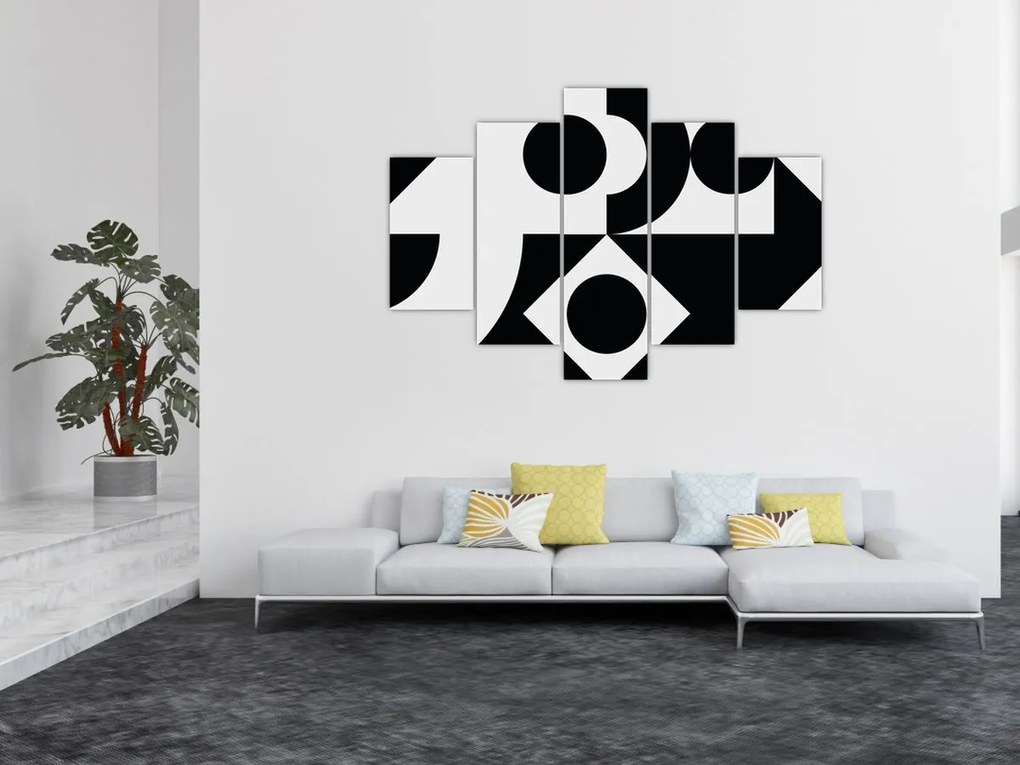 Kép - Geometriai absztrakció N⁰1 (150x105 cm)