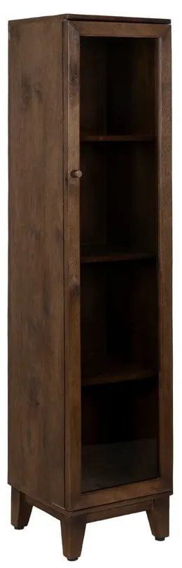 Barna mangófa tálalószekrény 40x180x40 cm Ravi – Ixia