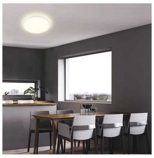 Briloner 7155-416 - LED Mennyezeti lámpa SLIM LED/18W/230V