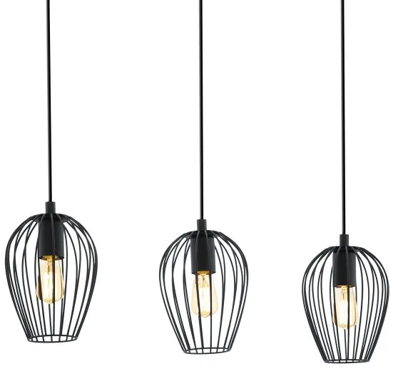 Eglo 49478 - Csillár NEWTOWN 3xE27/60W/230V