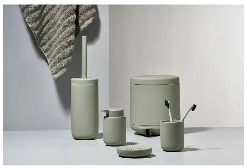 Világoszöld porcelán szappantartó Ume – Zone