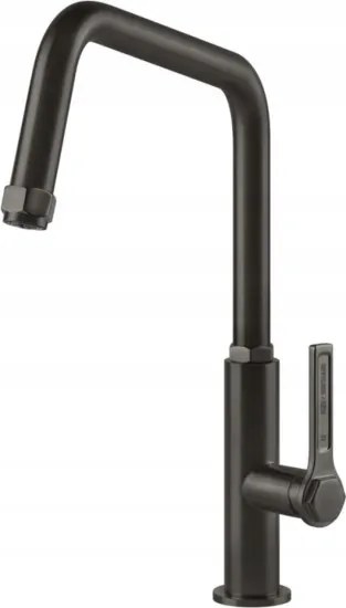 Álló konyhai csaptelep Gessi Officine fekete