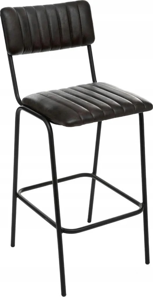 Bőr bár hoker konyhai szék Loft stílus