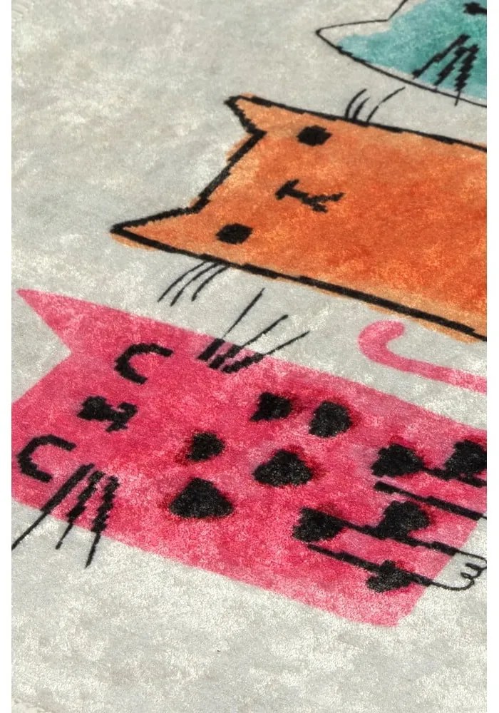 Fürdőszobai kilépő 60x40 cm Baby Cats - Foutastic