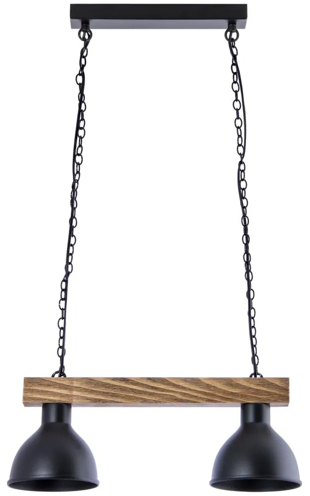 Csillár láncon 2xE27/60W/230V