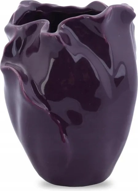 Váza virágszirmok lila Dekoratív váza