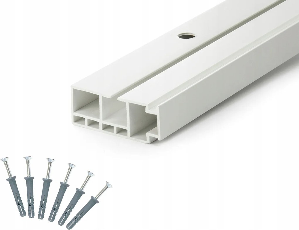 Mennyezeti Sín Pvc mennyezeti függönykarnis 1 vágányos 90cm